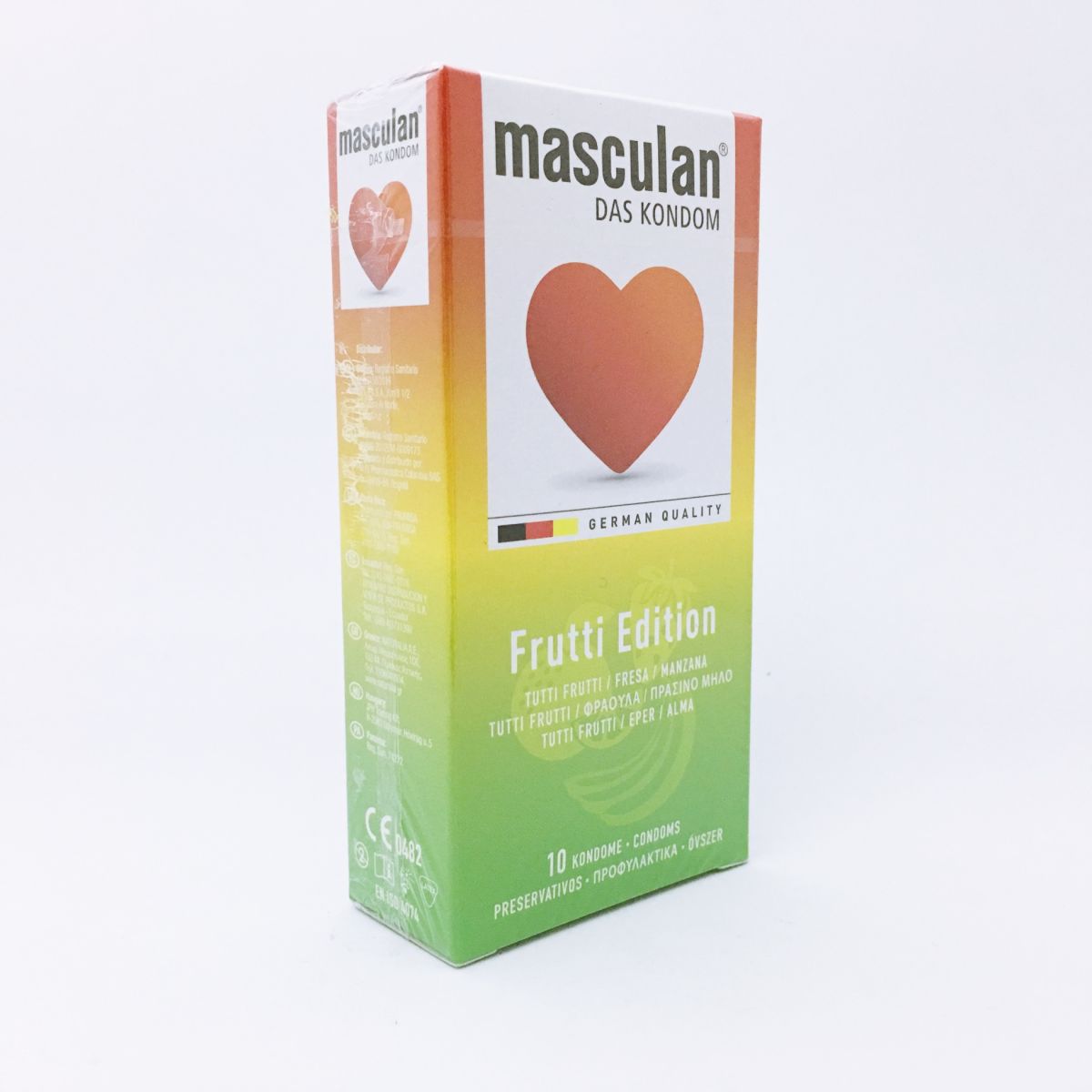 Bao cao su cao cấp có hương trái cây Masculan Frutti Edition