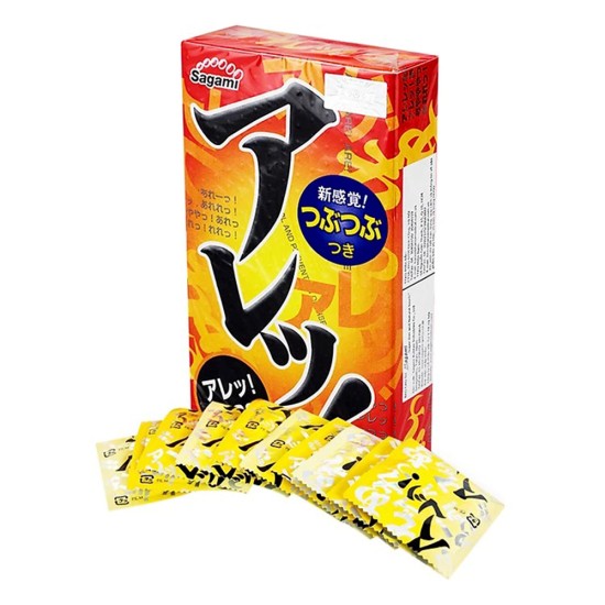 Bao cao su có gai mềm Sagami Are Are Nhật Bản