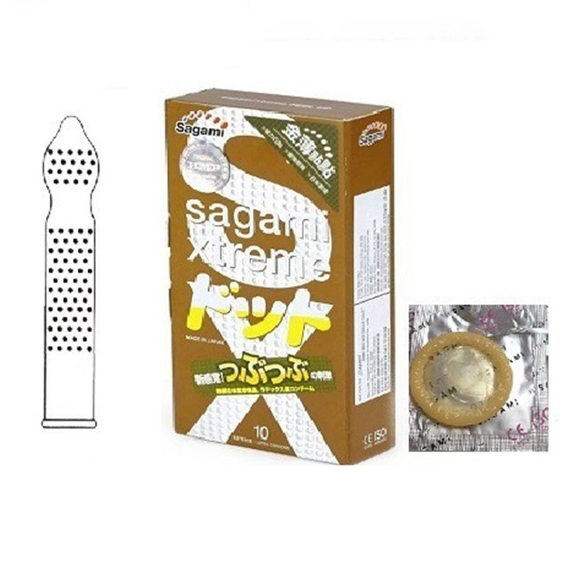 Bao Cao Su Có Gai Nhẹ Sagami Xtreme Feel Up Của Nhật Bản