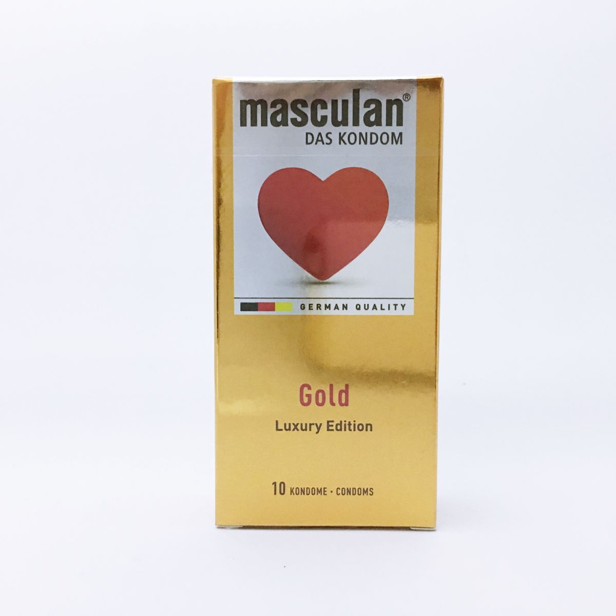 Bao cao su Masculan Gold của Đức có hương thơm vani