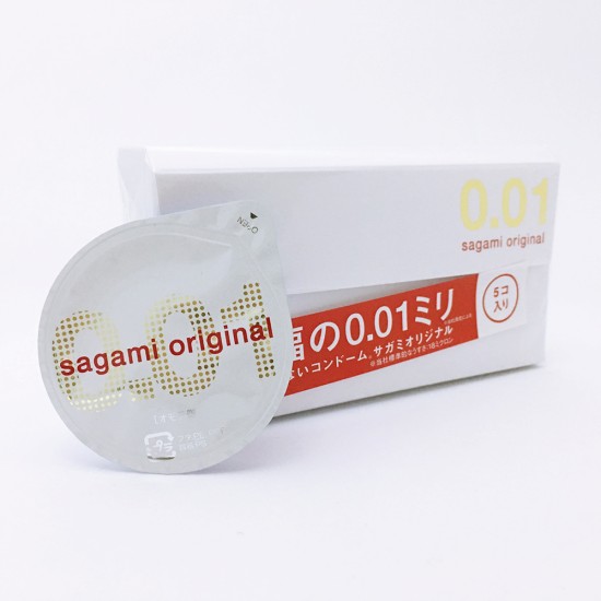 bao cao su Nhật Bản siêu mỏng Sagami Original 0.01