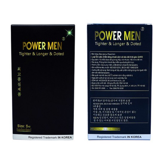 Bcs size nhỏ Power Men Longer Extra Dots