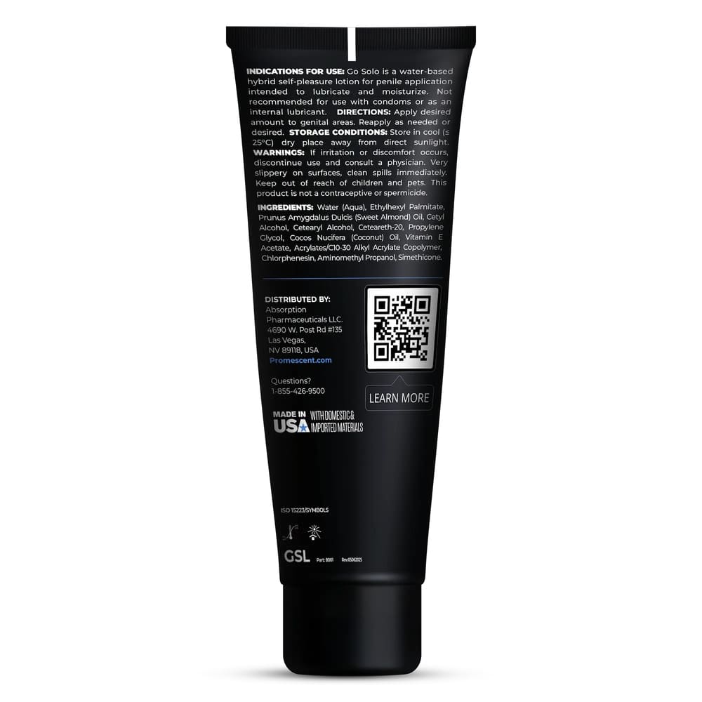 Gel bôi trơn cho nam cao cấp Promescent Go Solo Mỹ Gel bôi trơn cho nam cao cấp Promescent Go Solo Mỹ