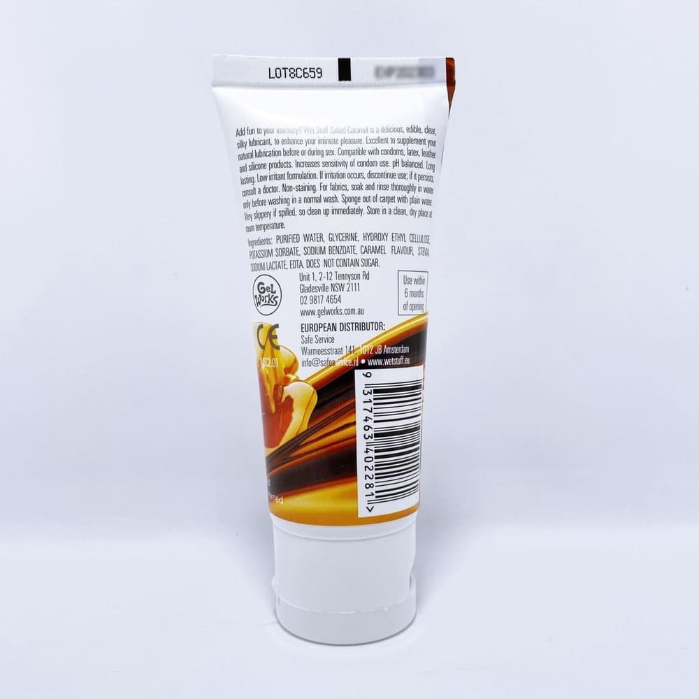 Gel quan hệ bằng miệng Wet Stuff vị caravel mặn