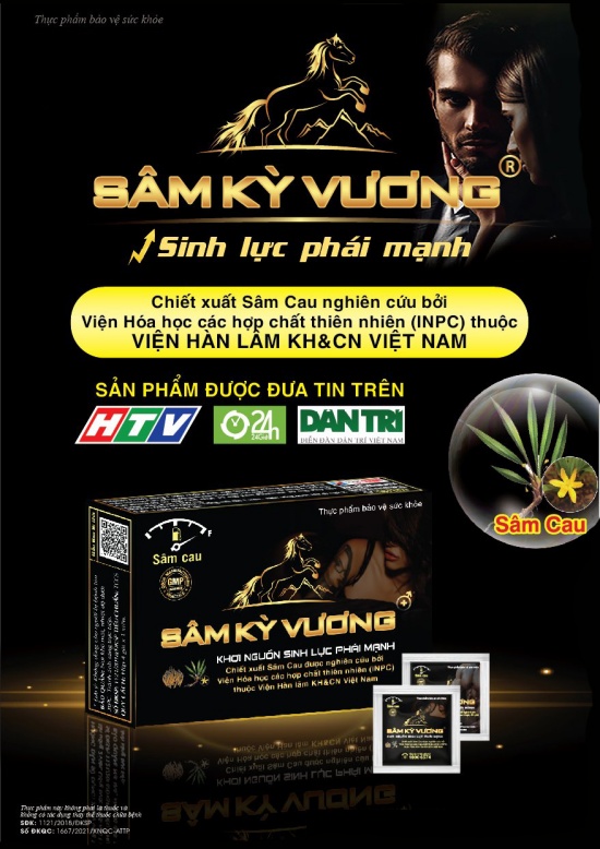 Sâm Kỳ Vương thực phẩm tăng cường sinh lý nam