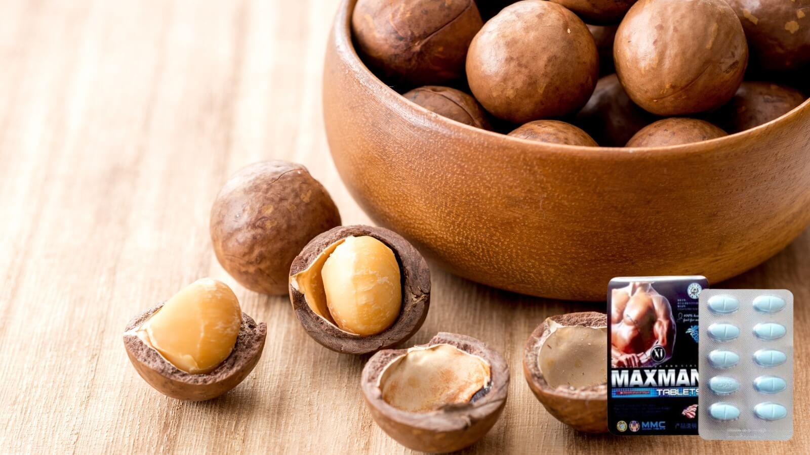 Maca có trong Maxman 3800mg Maca có trong Maxman 3800mg