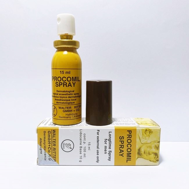 Thông tin chai xịt Procomil Spray