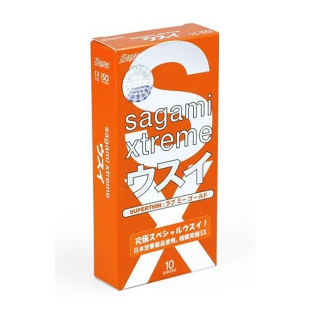 Sagami Love Me Orange Bcs siêu mỏng của Nhật Bản - 10s
